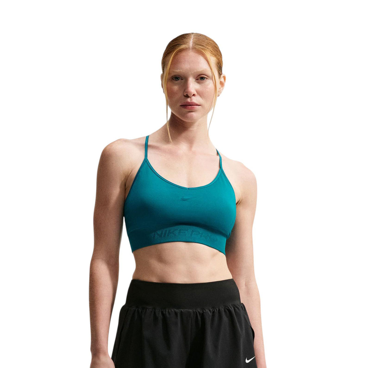 NIKE WMS NP DF SMLS LS BRA Green