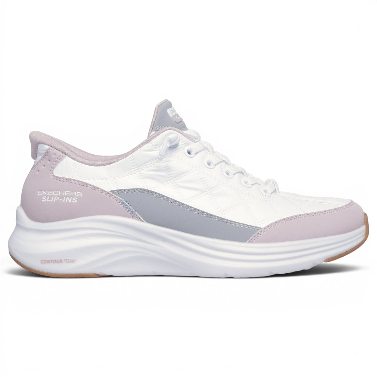 Skechers Slip-ins Womens Contour Foam Cozy Fit Shoes
