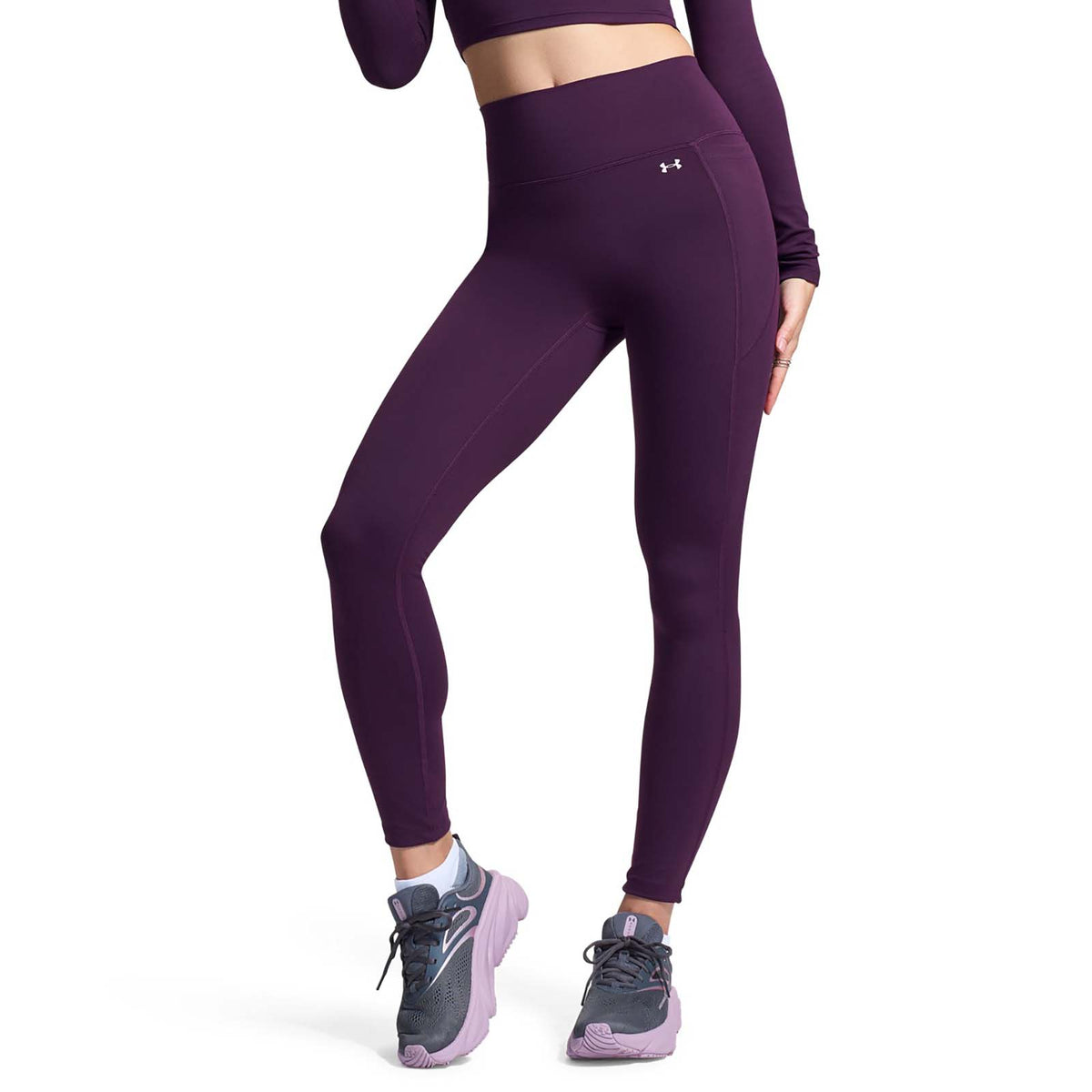 UA Wms Motion Legging Purple
