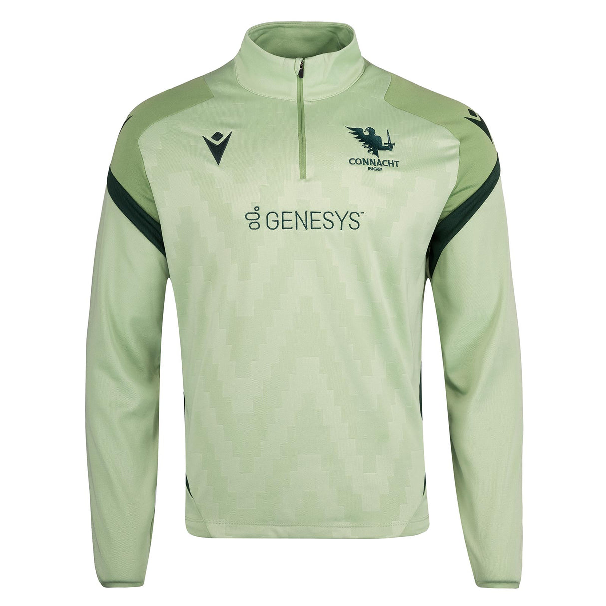 Macron Connacht Rugby 2026/27 Kids Half-Zip Hollow Top