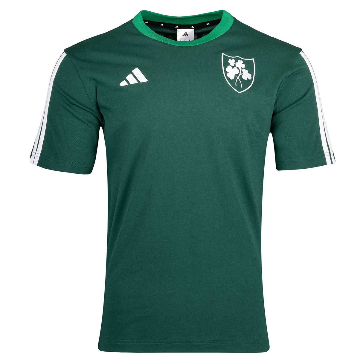 adidas Athletics Ireland Mens 3-Stripes Short-Sleeve T-Shirt