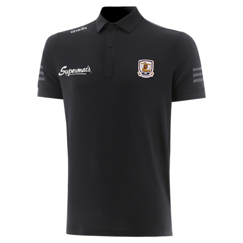 O'Neills Galway GAA Axia Mens Polo Shirt