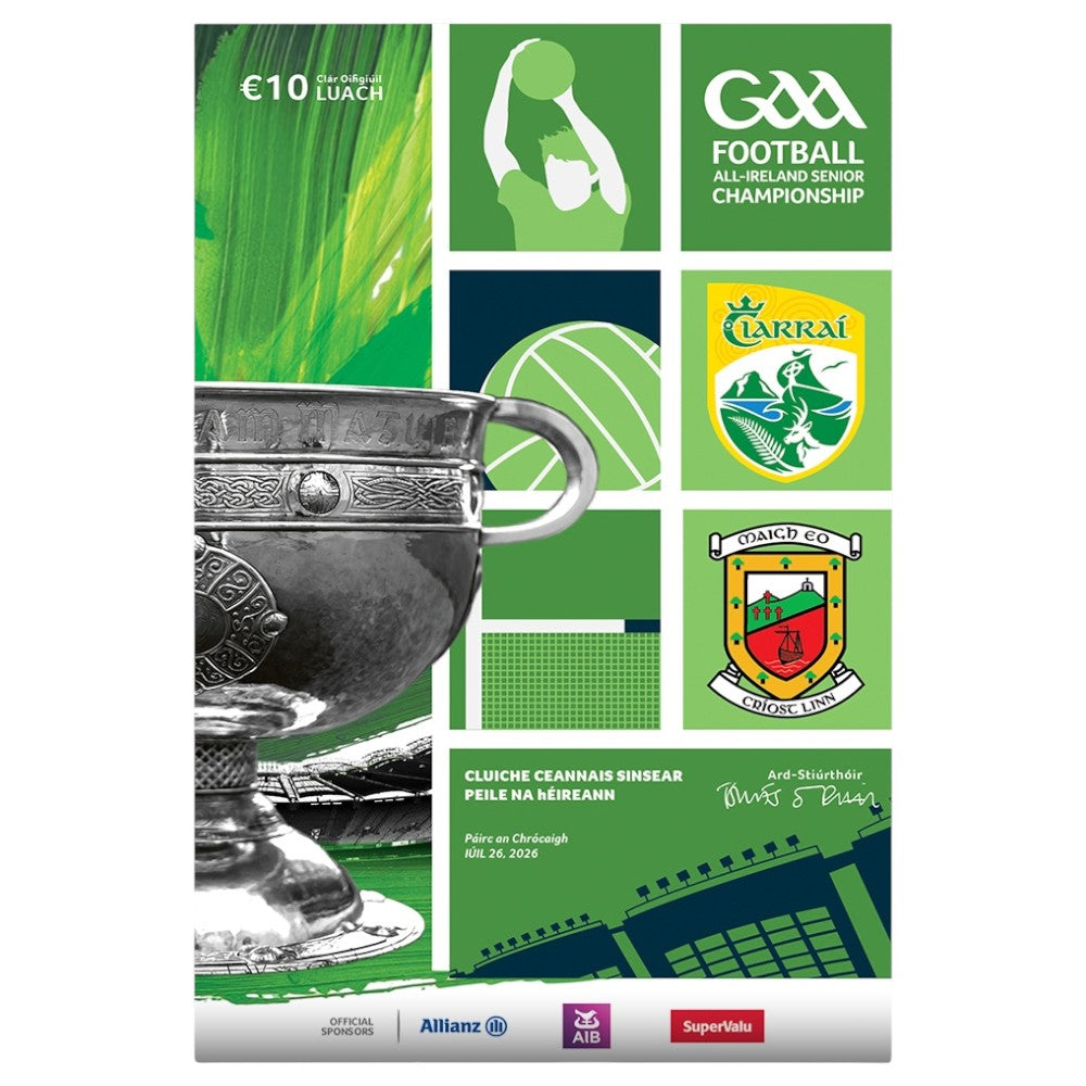 GAA 2026 All-Ireland Senior Football Final Programme – Kerry v Mayo
