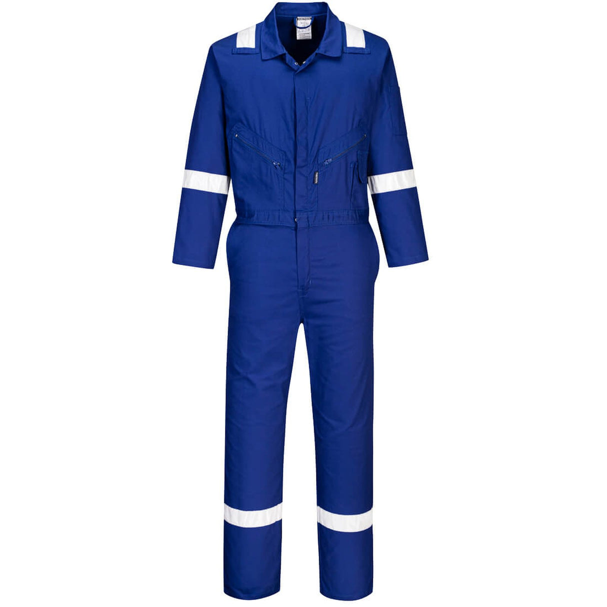 Portwest Iona Cotton Coverall Royal Blue