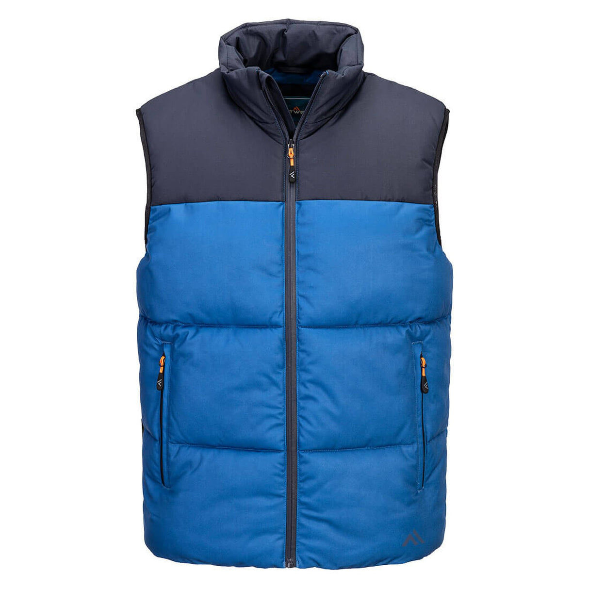 Portwest KX3 Insulated Baffle Bodywarmer Quartz/Dark Navy