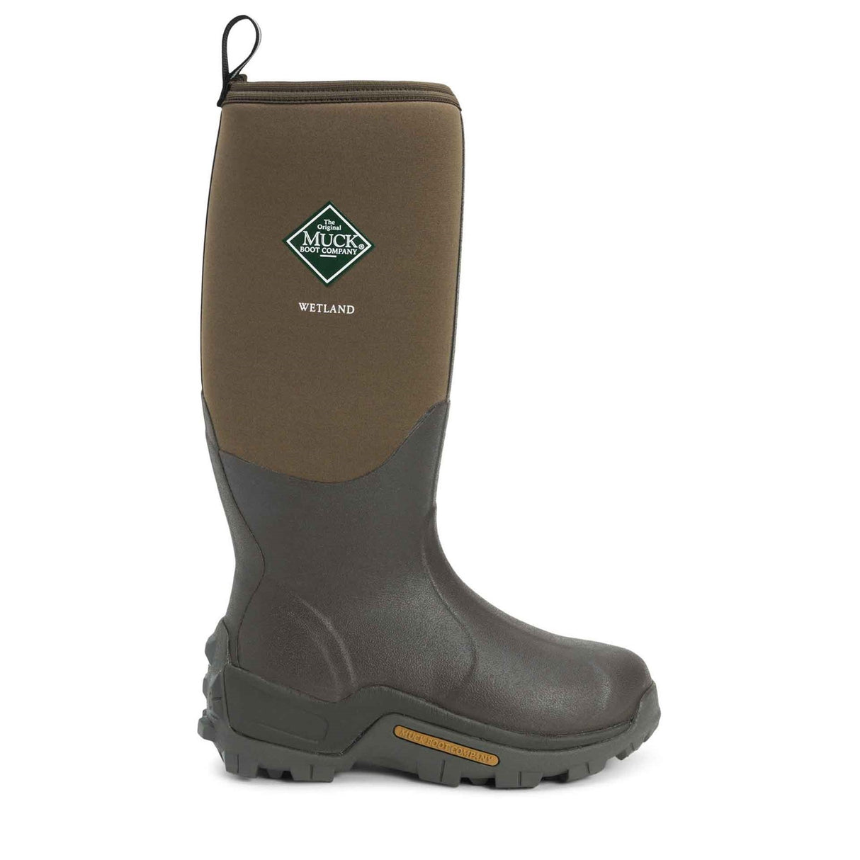 Muck Boots Unisex Wetland Hi Patterned Wellington Bark