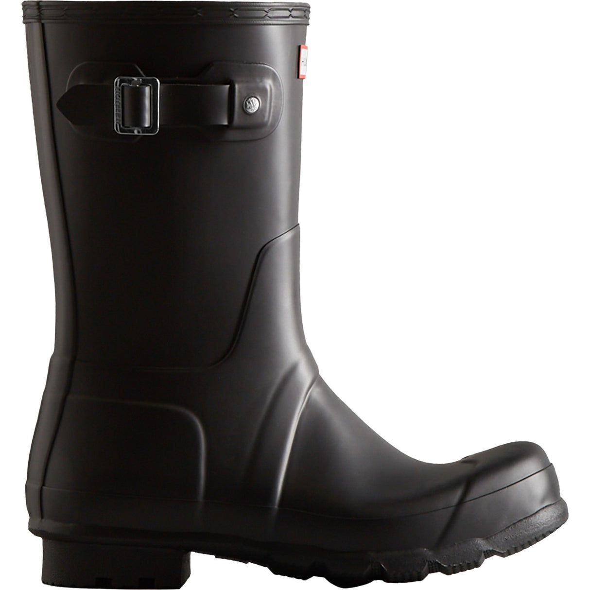 Hunter Mens Original Short Wellington Boots Black
