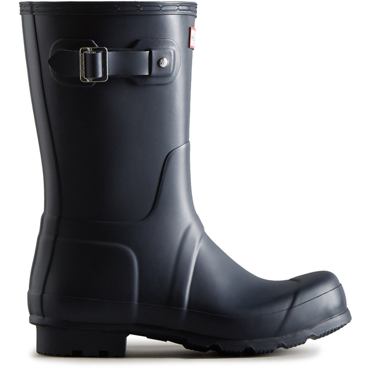 Hunter Mens Original Short Wellington Boots Navy