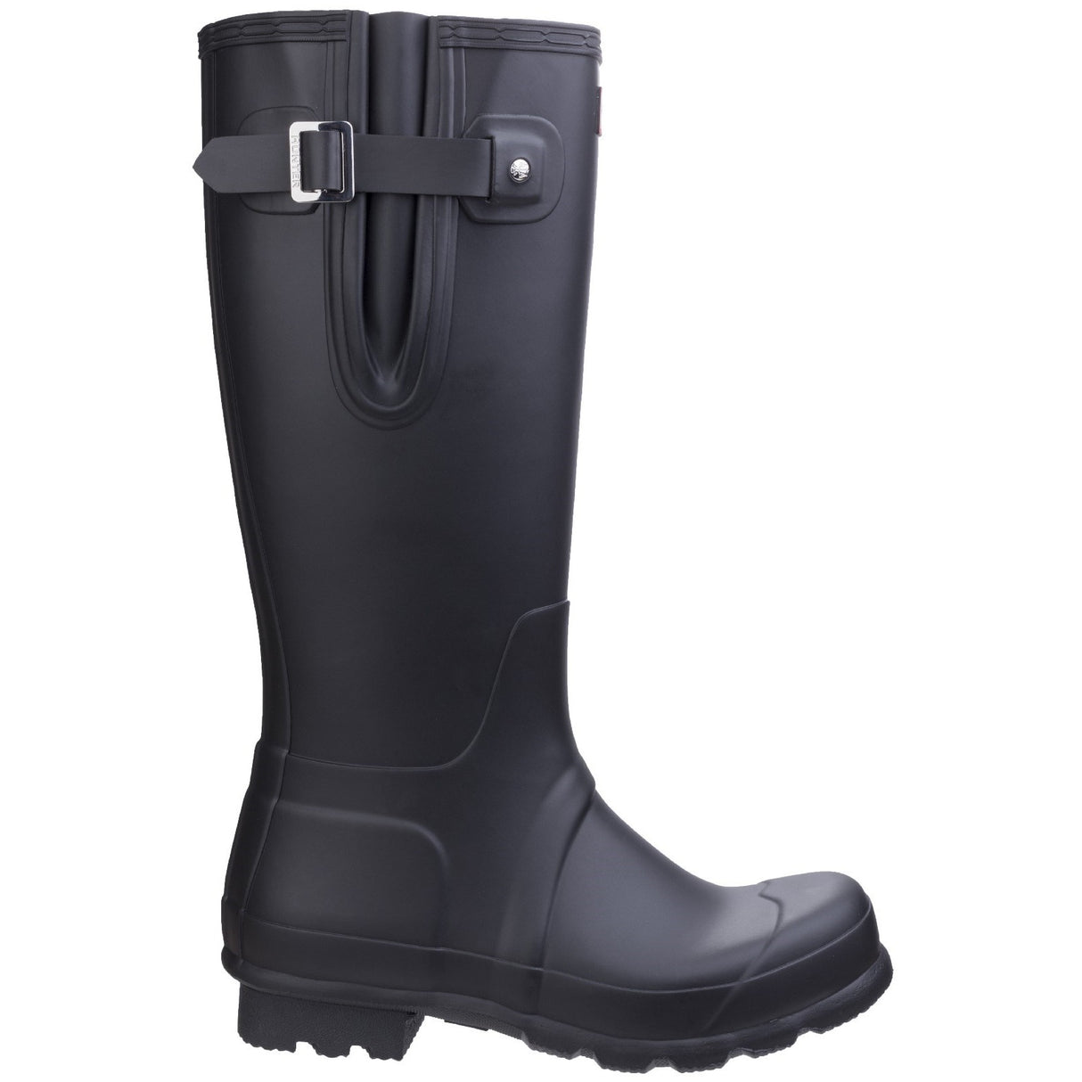 Hunter Mens Original Side Adjustable Wellington Boots Black