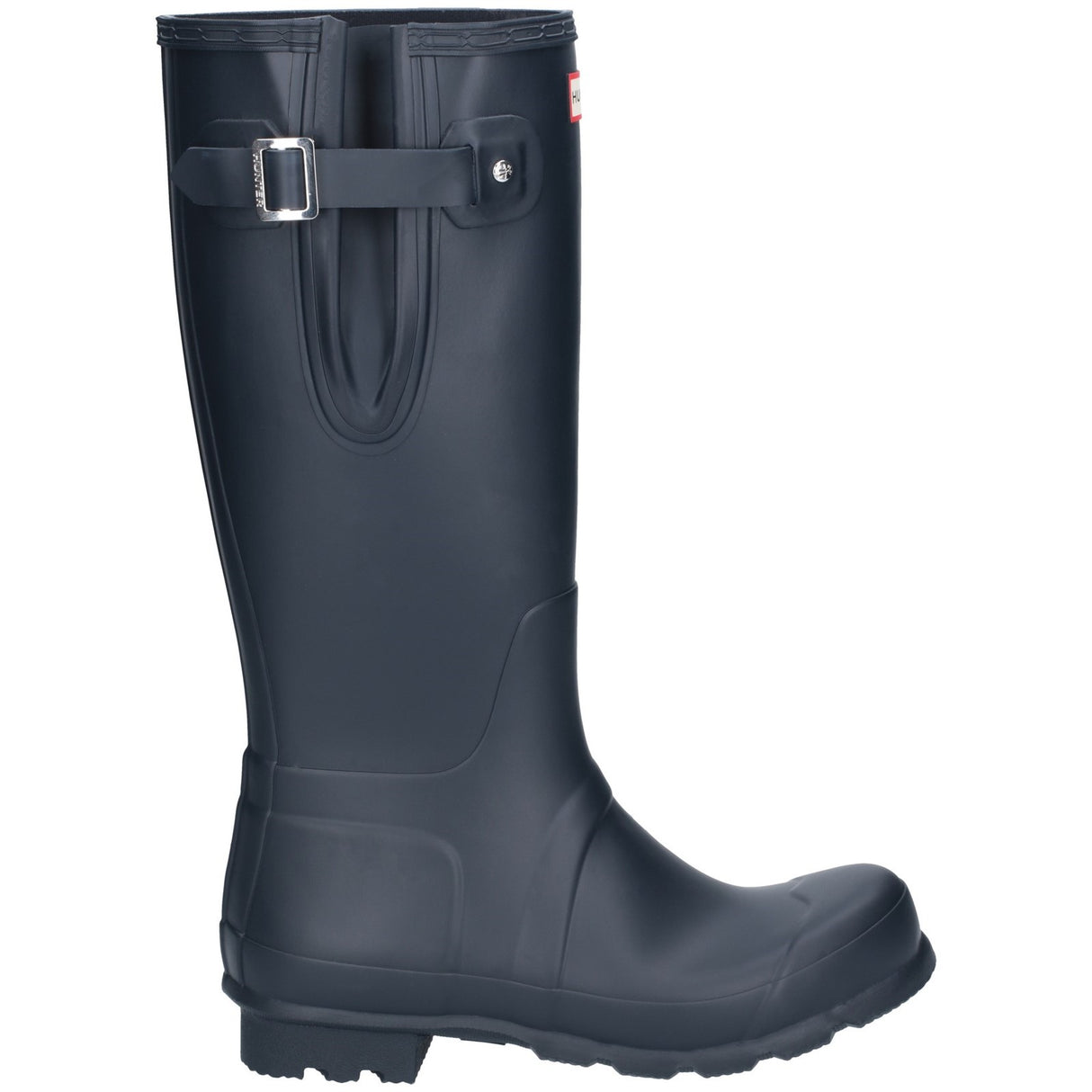 Hunter Mens Original Side Adjustable Wellington Boots Navy