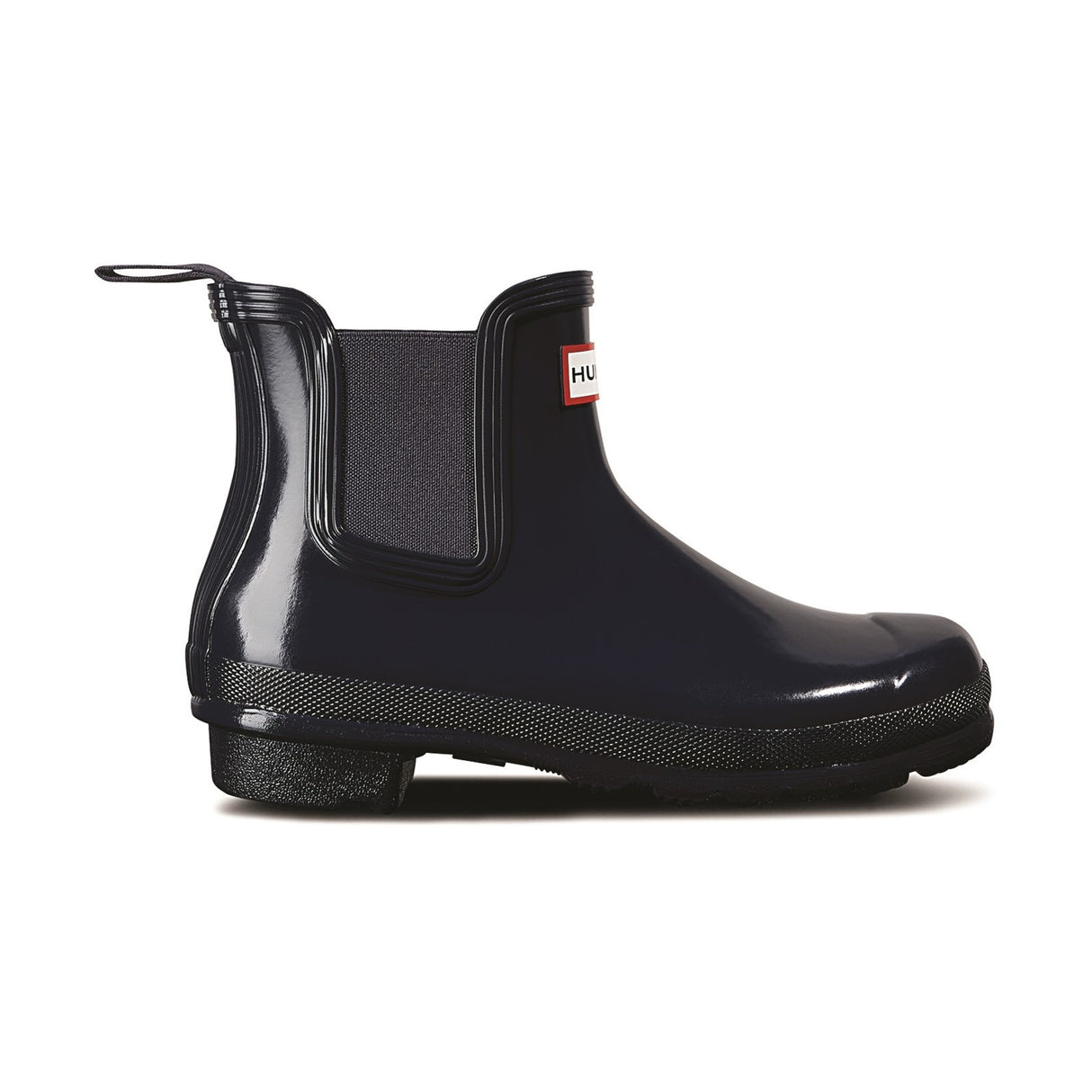 Hunter Womens Womens Original Chelsea Gloss Boot Navy