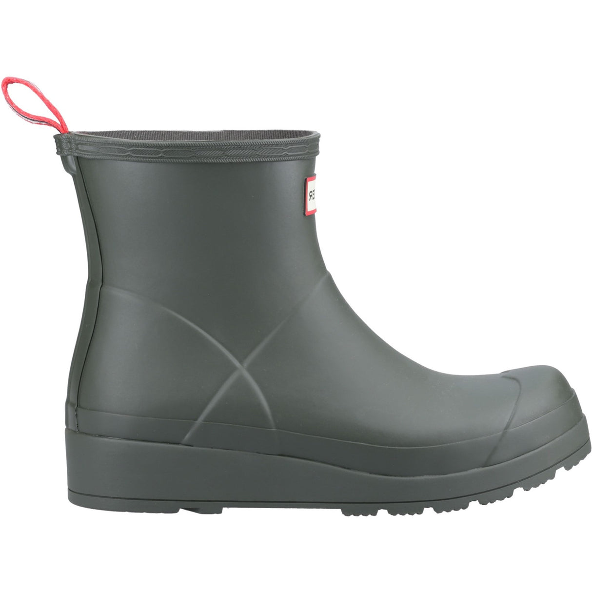 Hunter Womens Play Short Boot Dark Olive