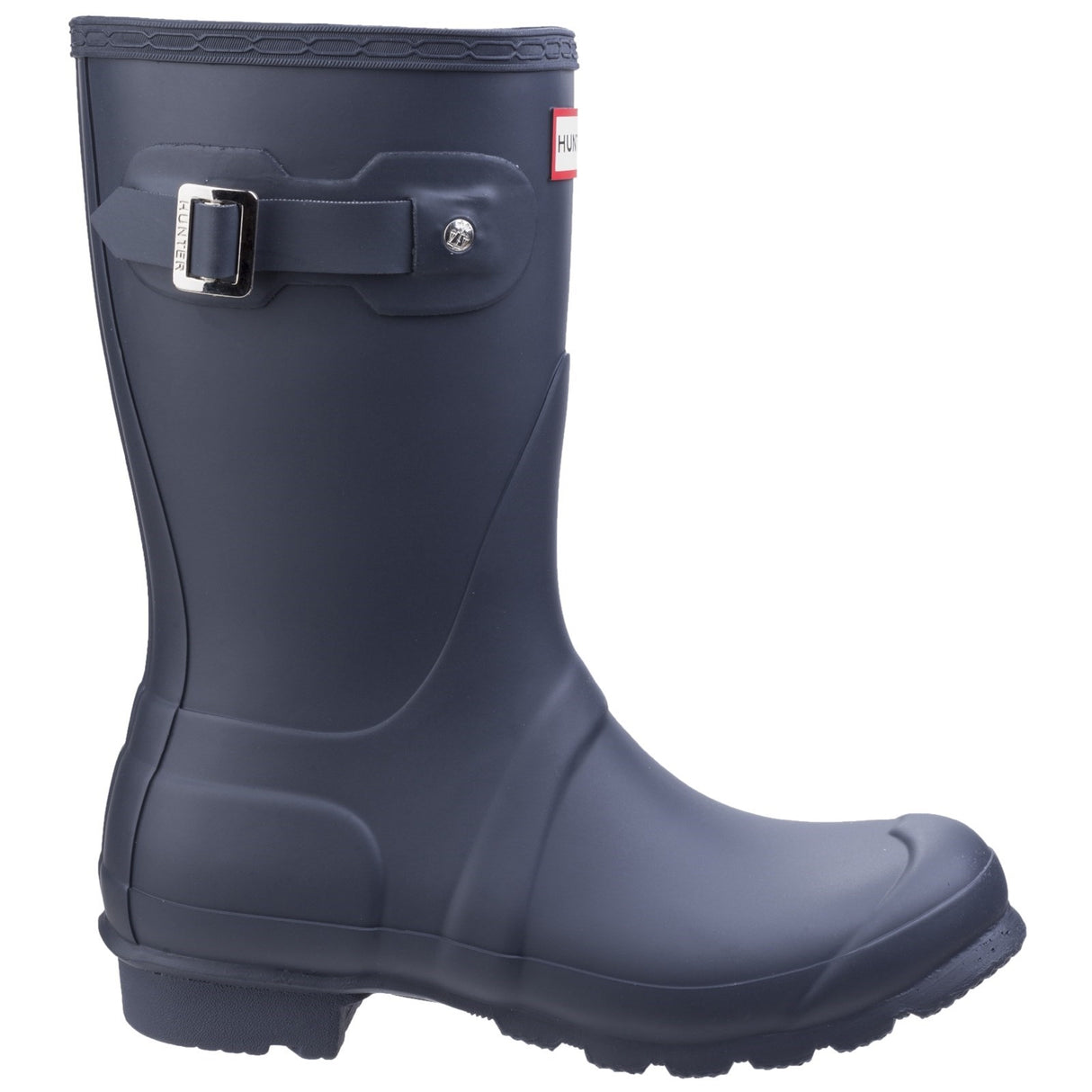 Hunter Womens Original Short Wellington Boots Navy