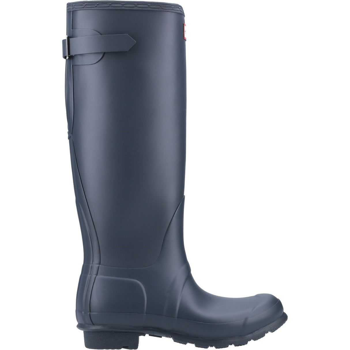 Hunter Womens Original Tall Back Adjustable Wellington Boots Navy