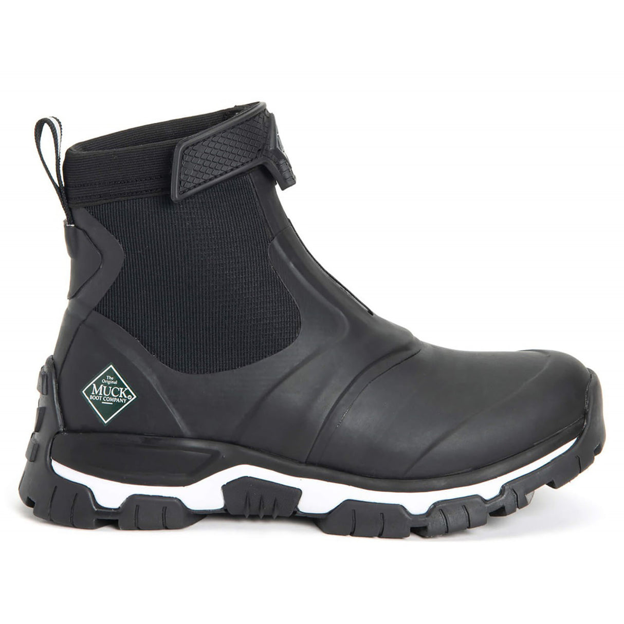 Muck Boots Womens Apex Mid Zip Wellington Black