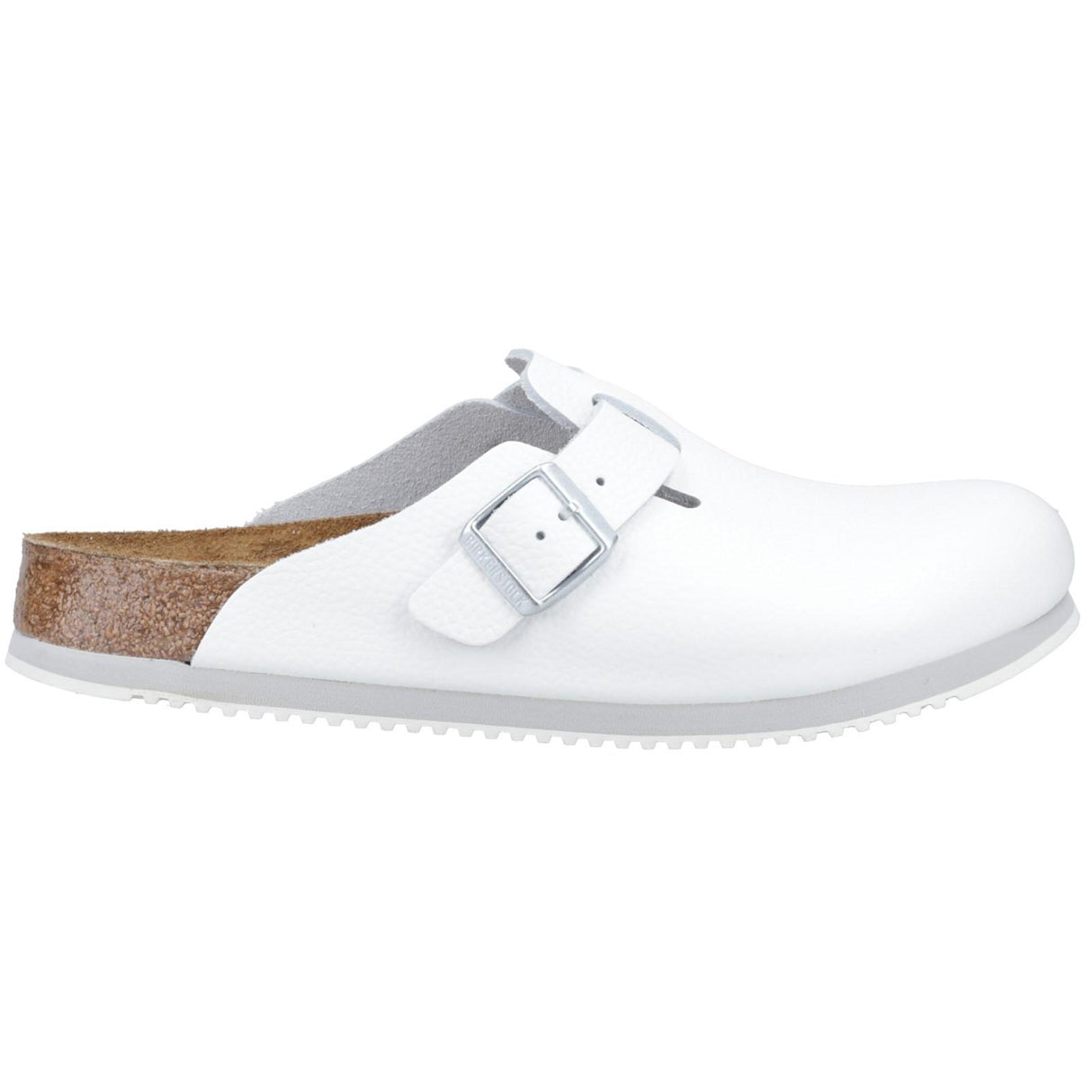 Birkenstock Mens Boston Mule White