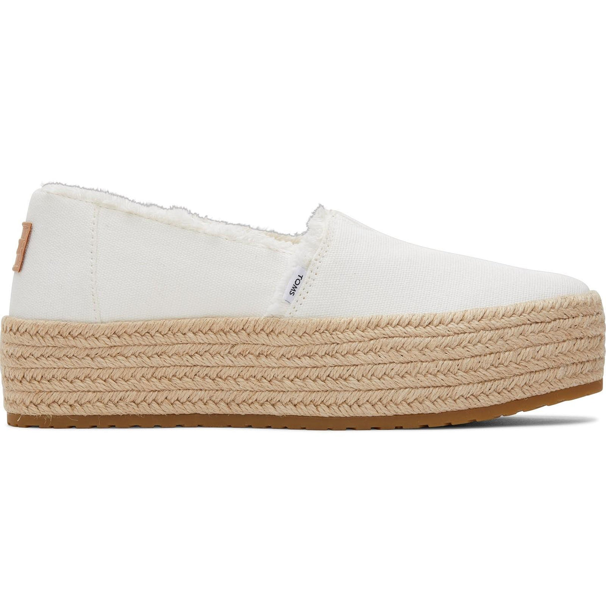 TOMS Womens Valencia Espadrille White