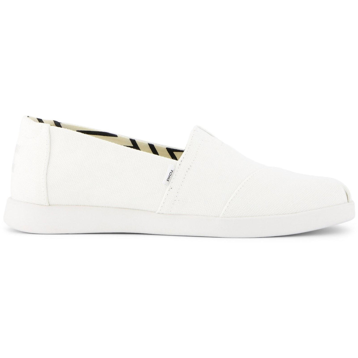 TOMS Womens Alpargata Plus Shoe White