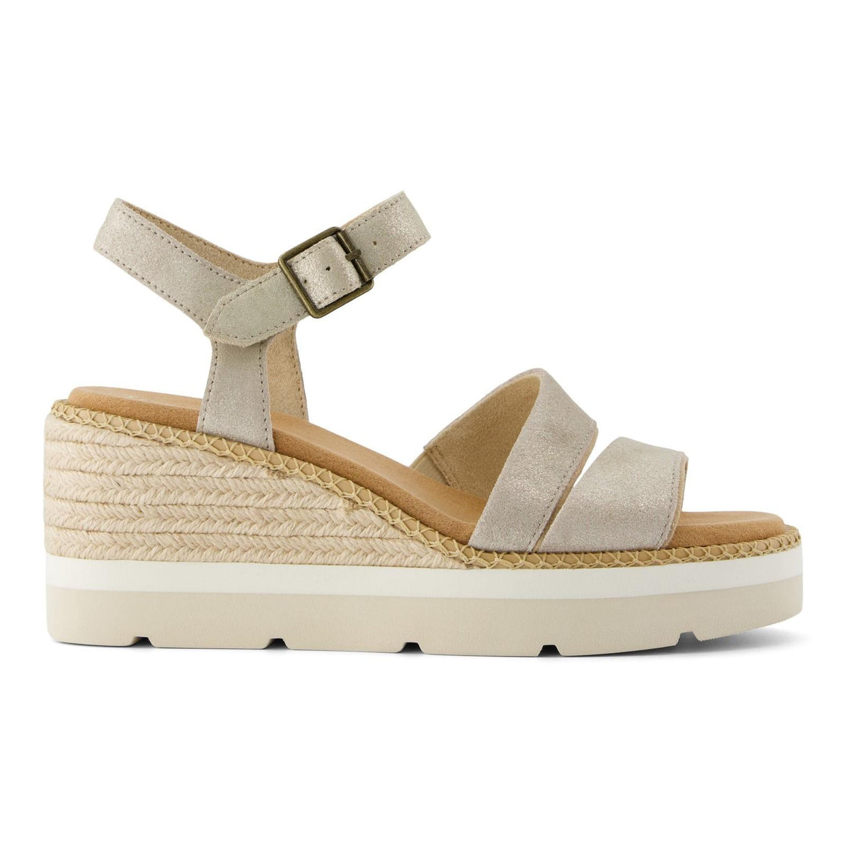 TOMS Womens Darya Sandal Champagne