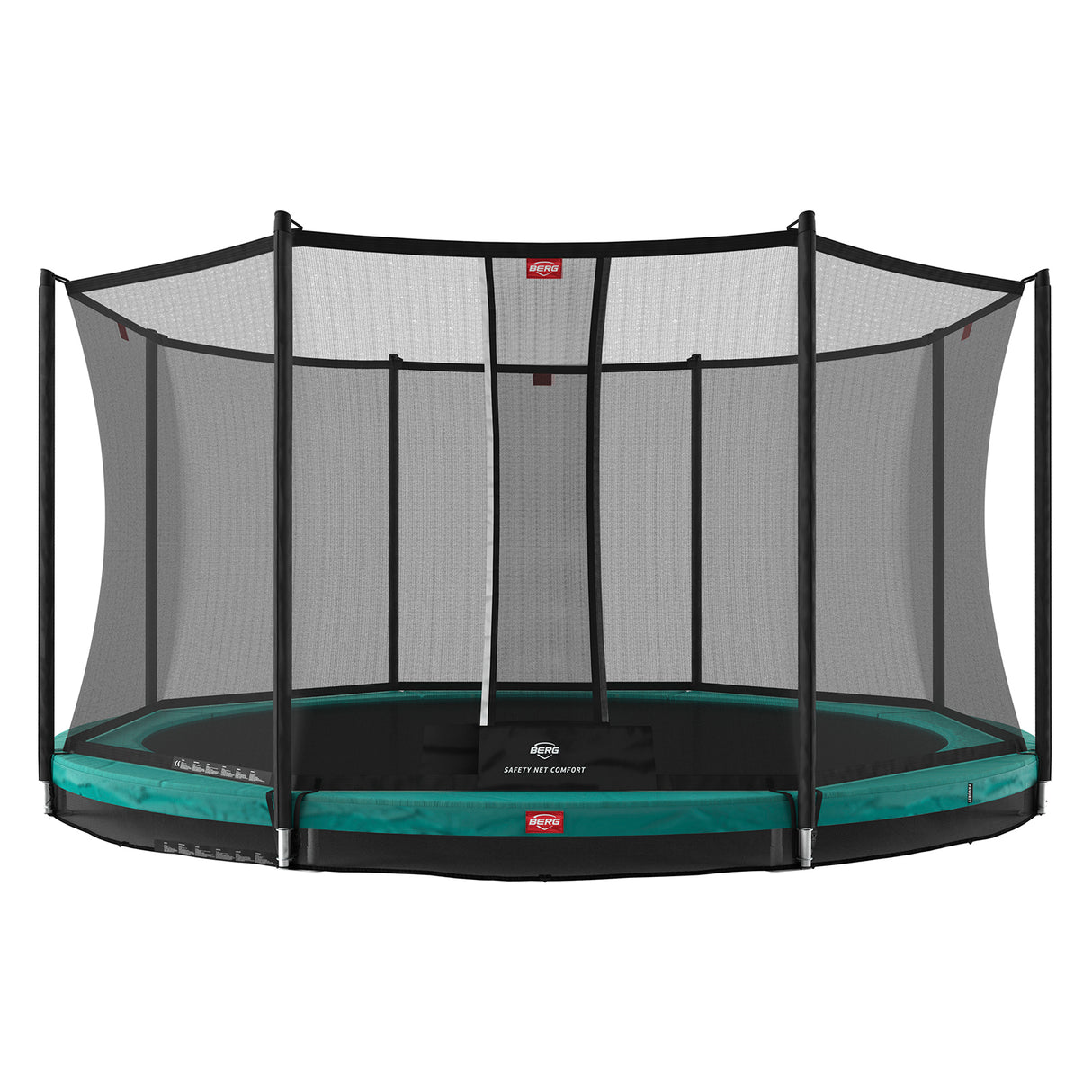 BERG Favorit InGround 330 Trampoline Green + Safety Net Comfort