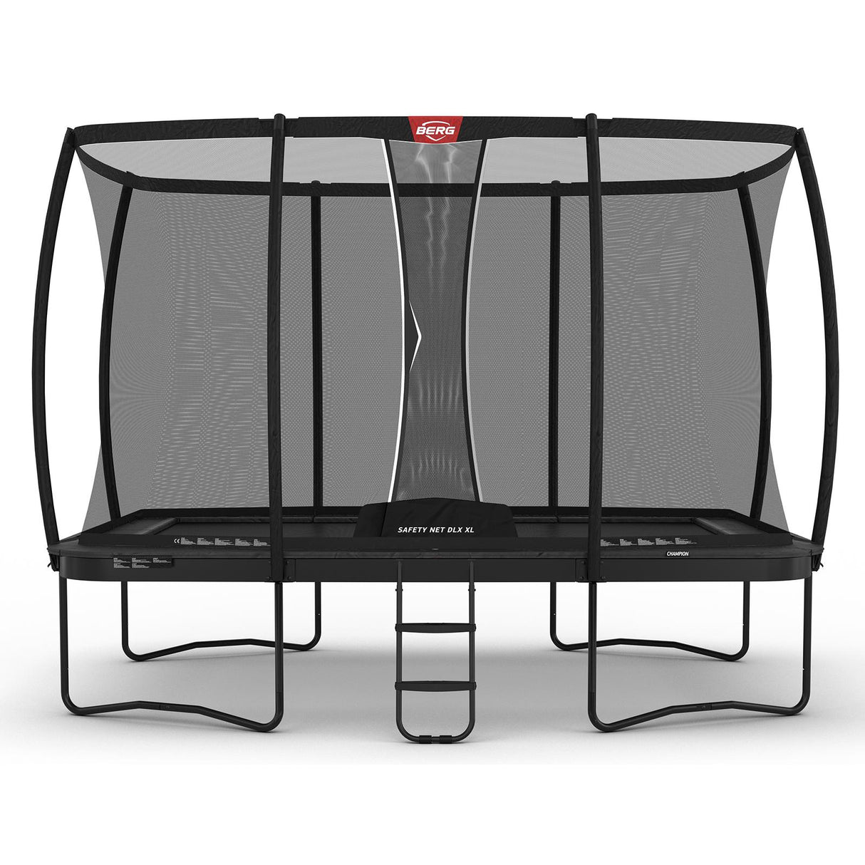 BERG Ultim Champion Regular 410 Trampoline Grey + Safety Net DLX XL