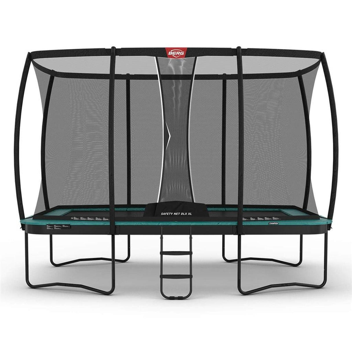 BERG Ultim Champion Regular 410 Trampoline Green + Safety Net DLX XL