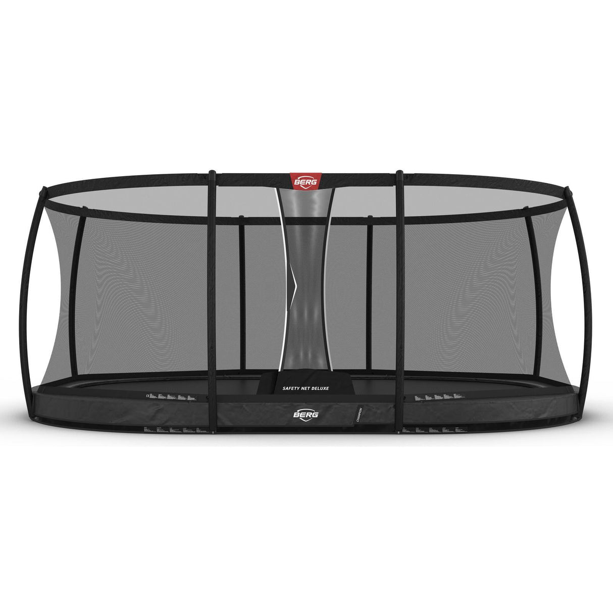 BERG Grand Champion InGround 520 Trampoline Grey + Safety Net Deluxe