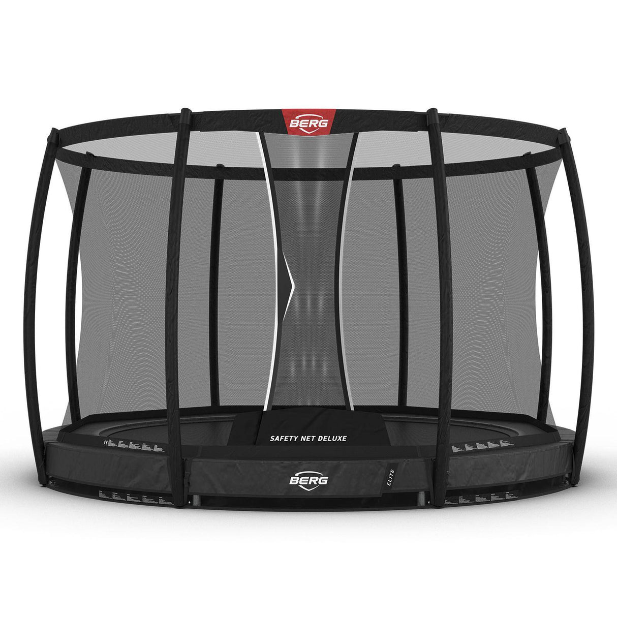 BERG Elite InGround 330 Trampoline Grey + Safety Net Deluxe