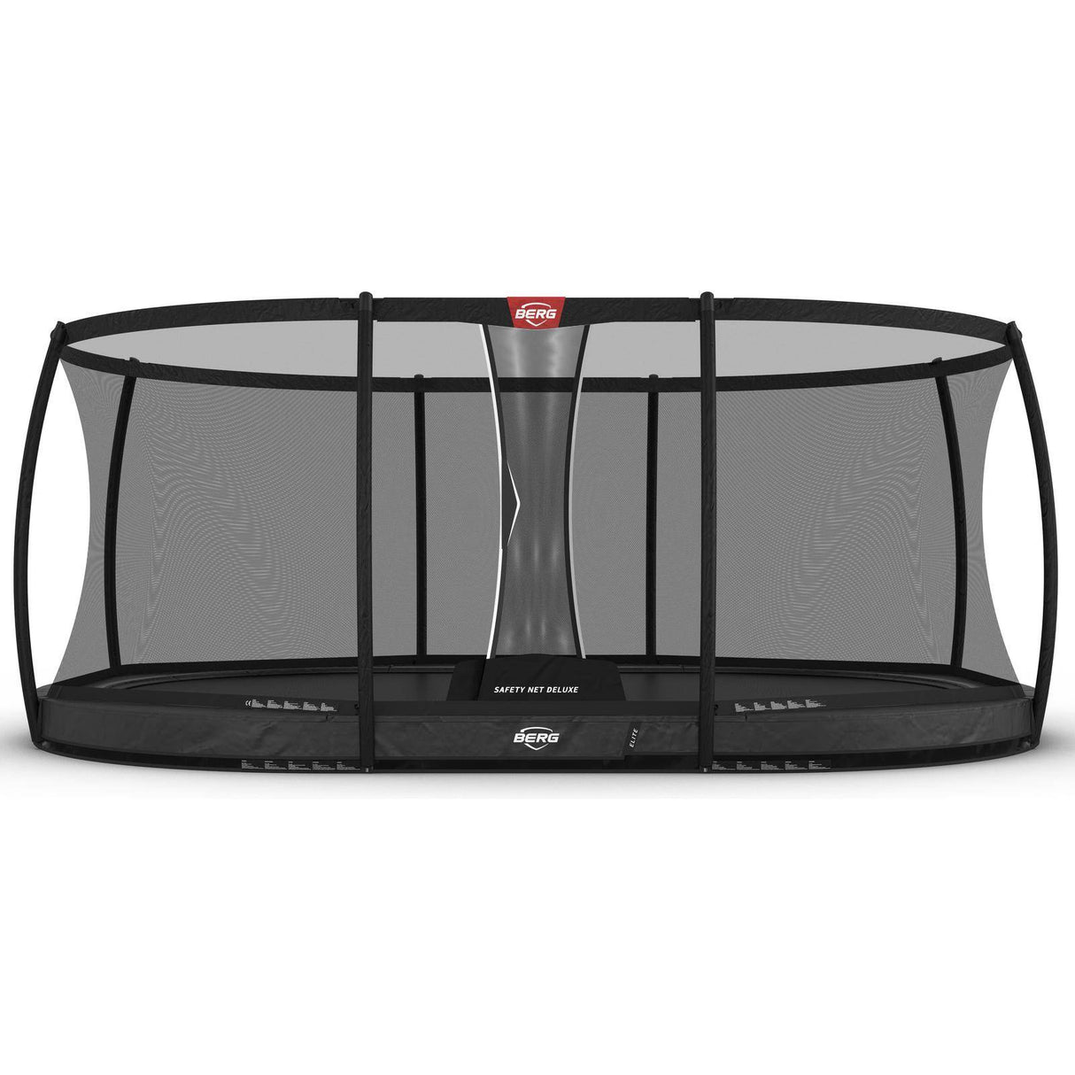 BERG Grand Elite InGround 520 Trampoline Grey + Safety Net Deluxe