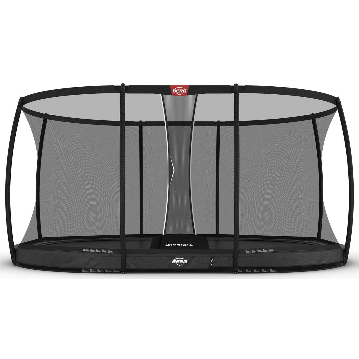 BERG Grand Elite InGround 520 Trampoline Grey + Safety Net DLX XL