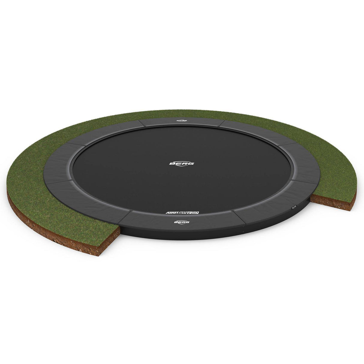 BERG SPORTS Elite FlatGround 430 Trampoline Grey
