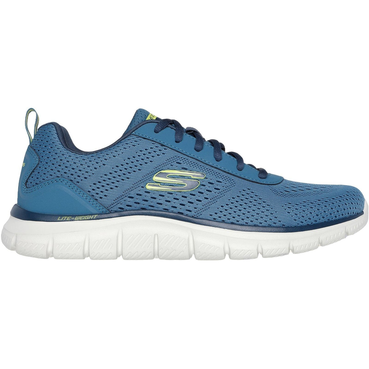 Skechers Mens Track Leshur Shoes Slate