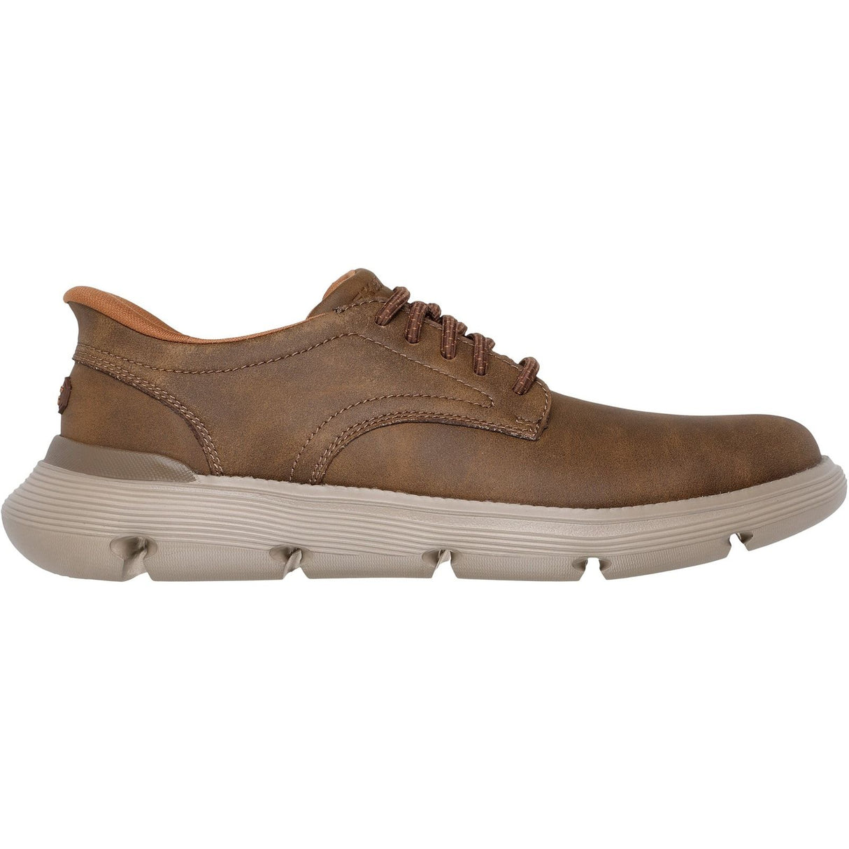 Skechers Mens Garza Duran Shoe Taupe