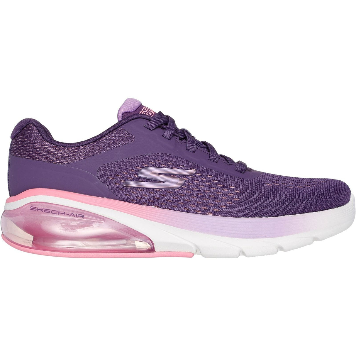 Skechers Womens Go Walk Air 3.0 Trainers Plum