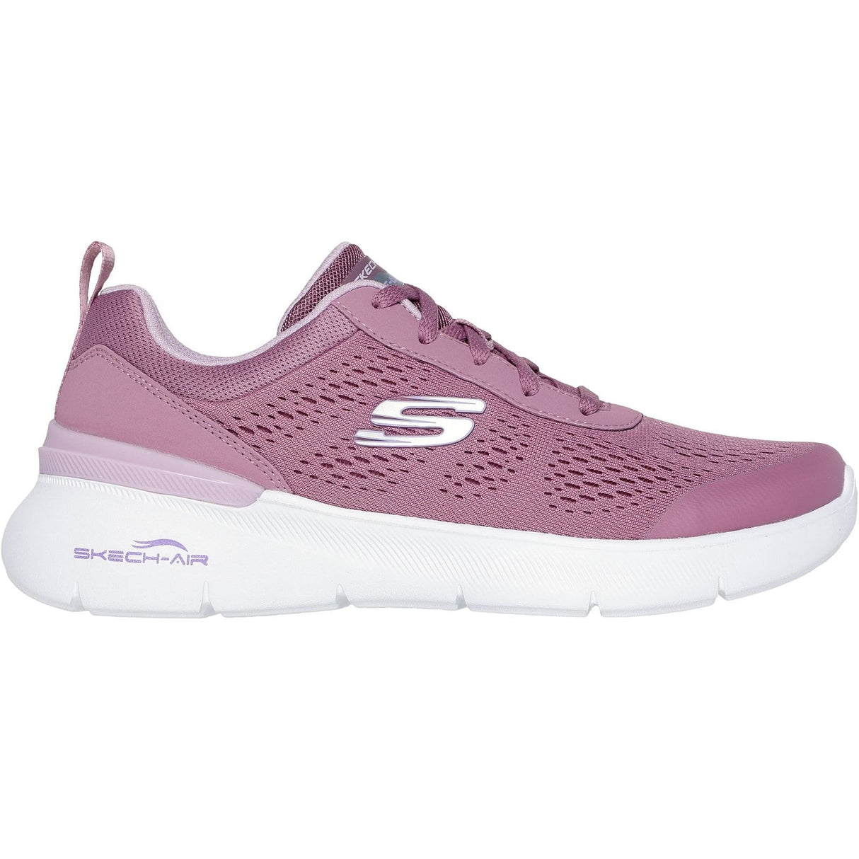 Skechers Womens Skech-Air Dynamight 2.0 New Heights Shoe Mauve