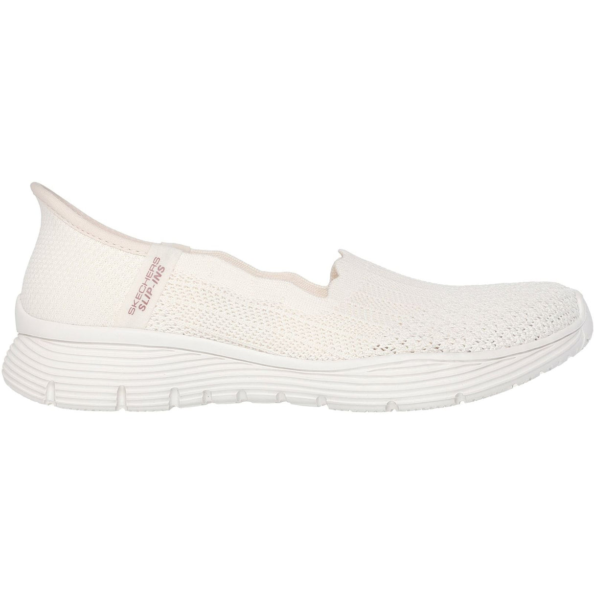Skechers Womens Seager Believe It Shoe Off White