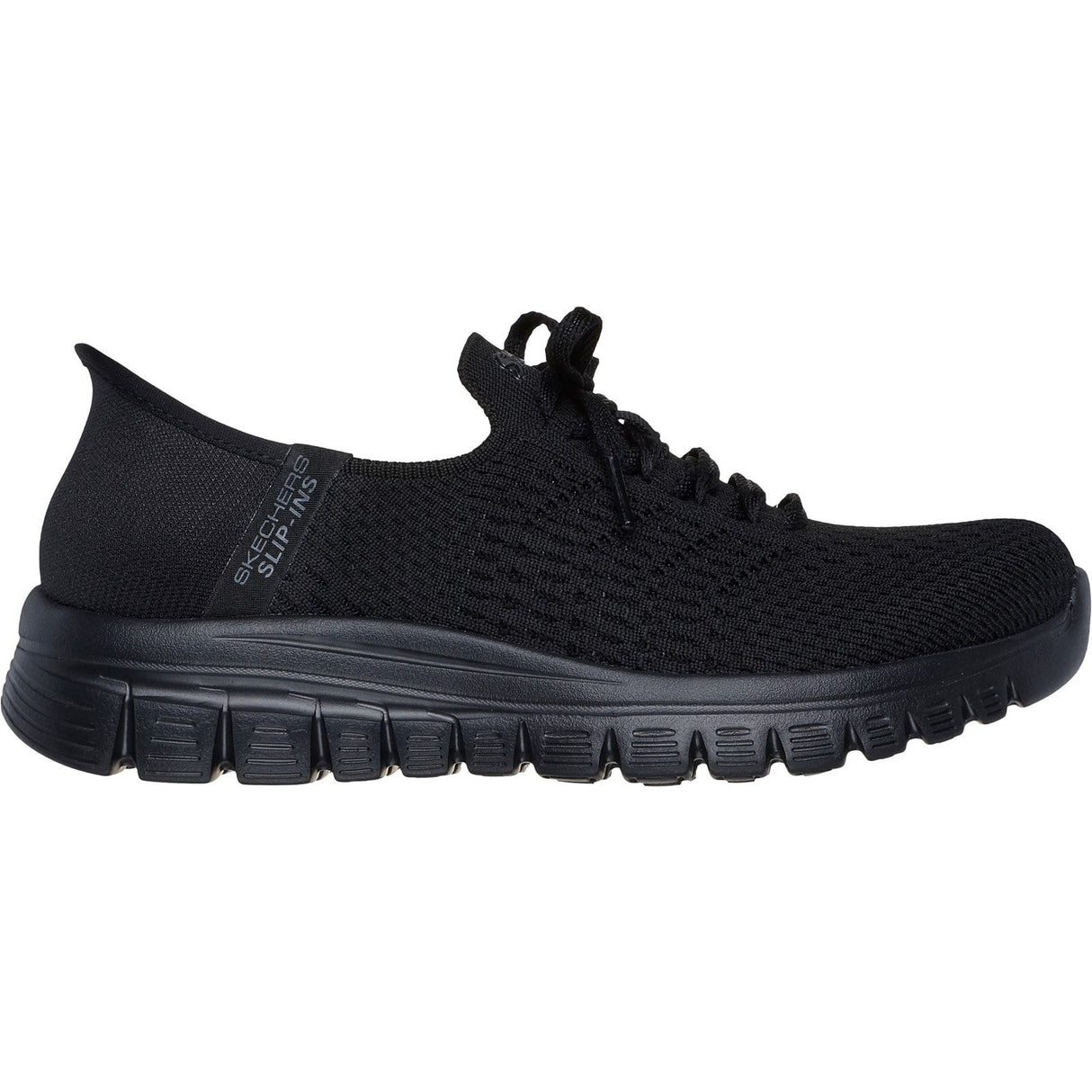 Skechers Womens Graceful First Blush Trainer Black