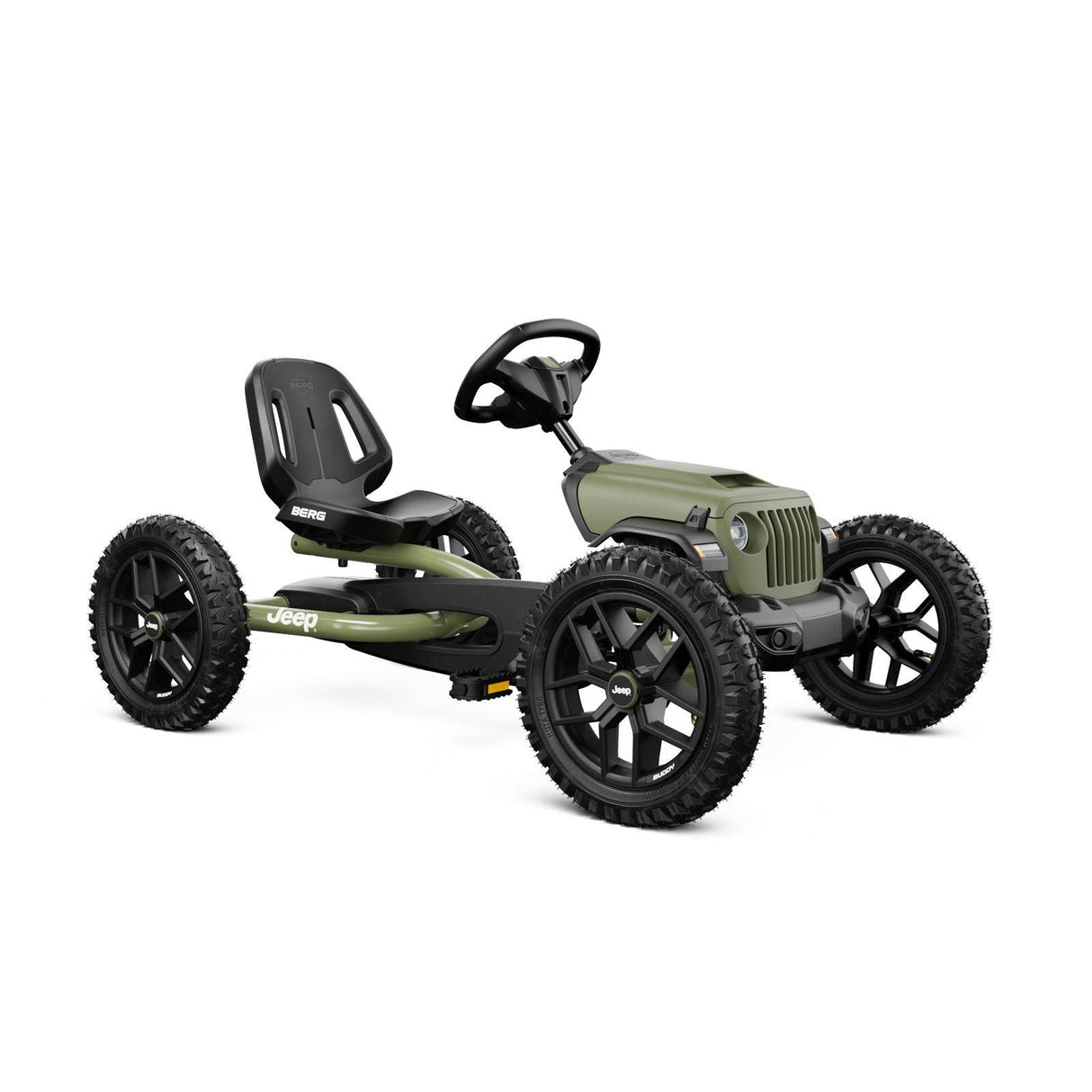 BERG Jeep® Buddy Wrangler Green Go-Kart