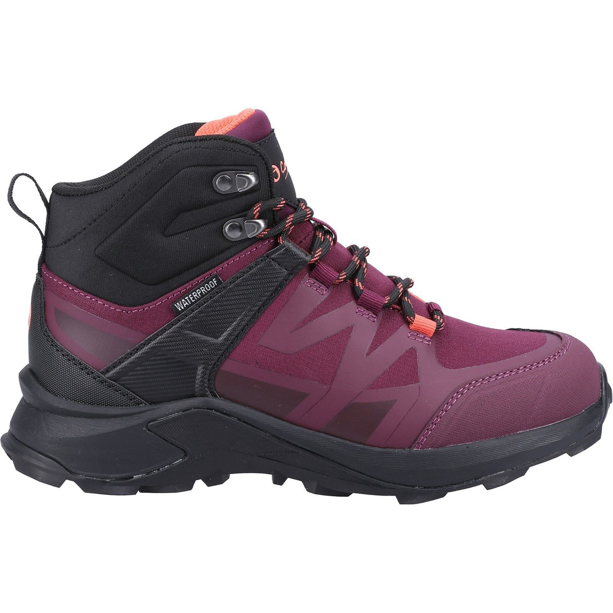 Cotswold Womens Horton Boots Burgundy