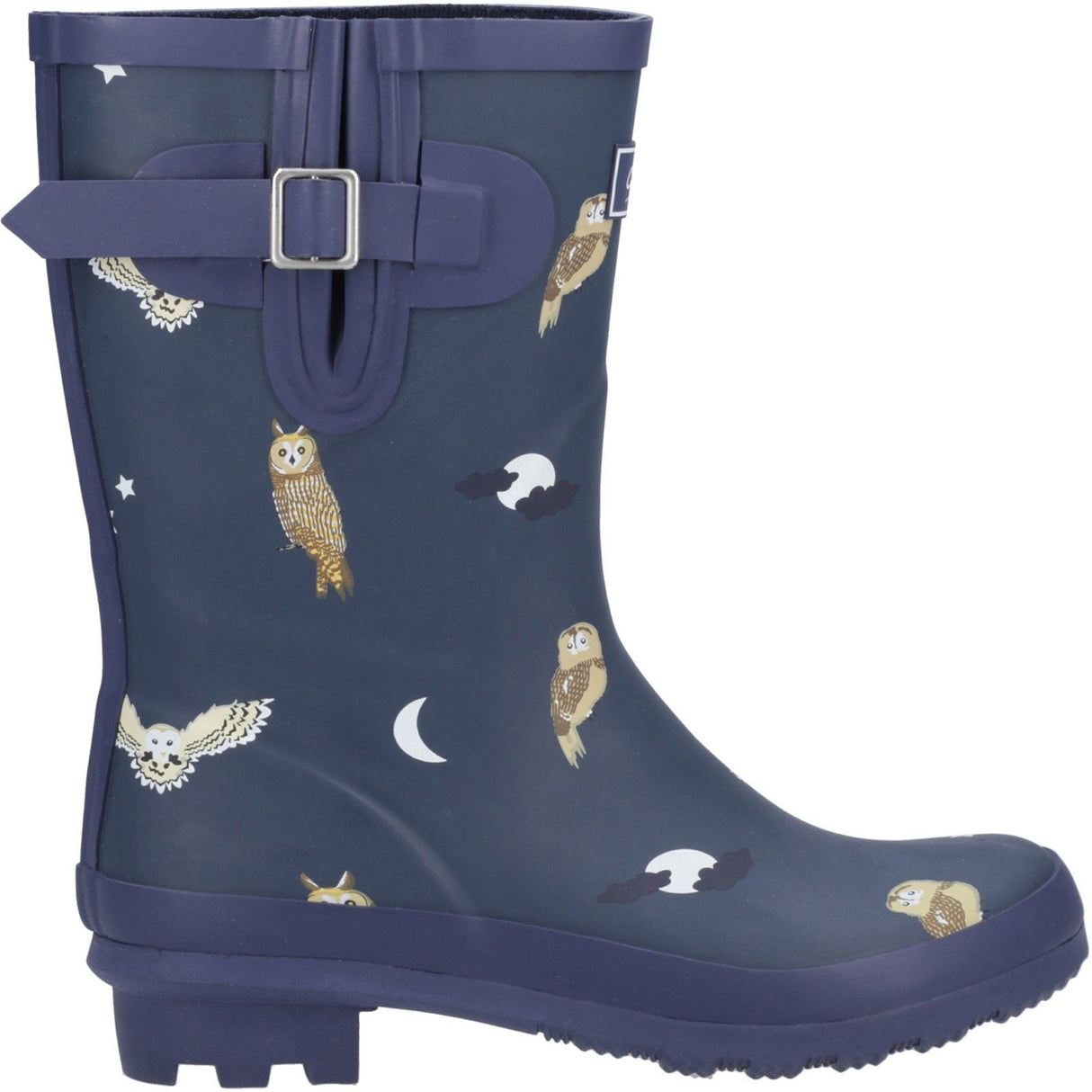 Cotswold Womens Woodland Mid Wellingtons Owls