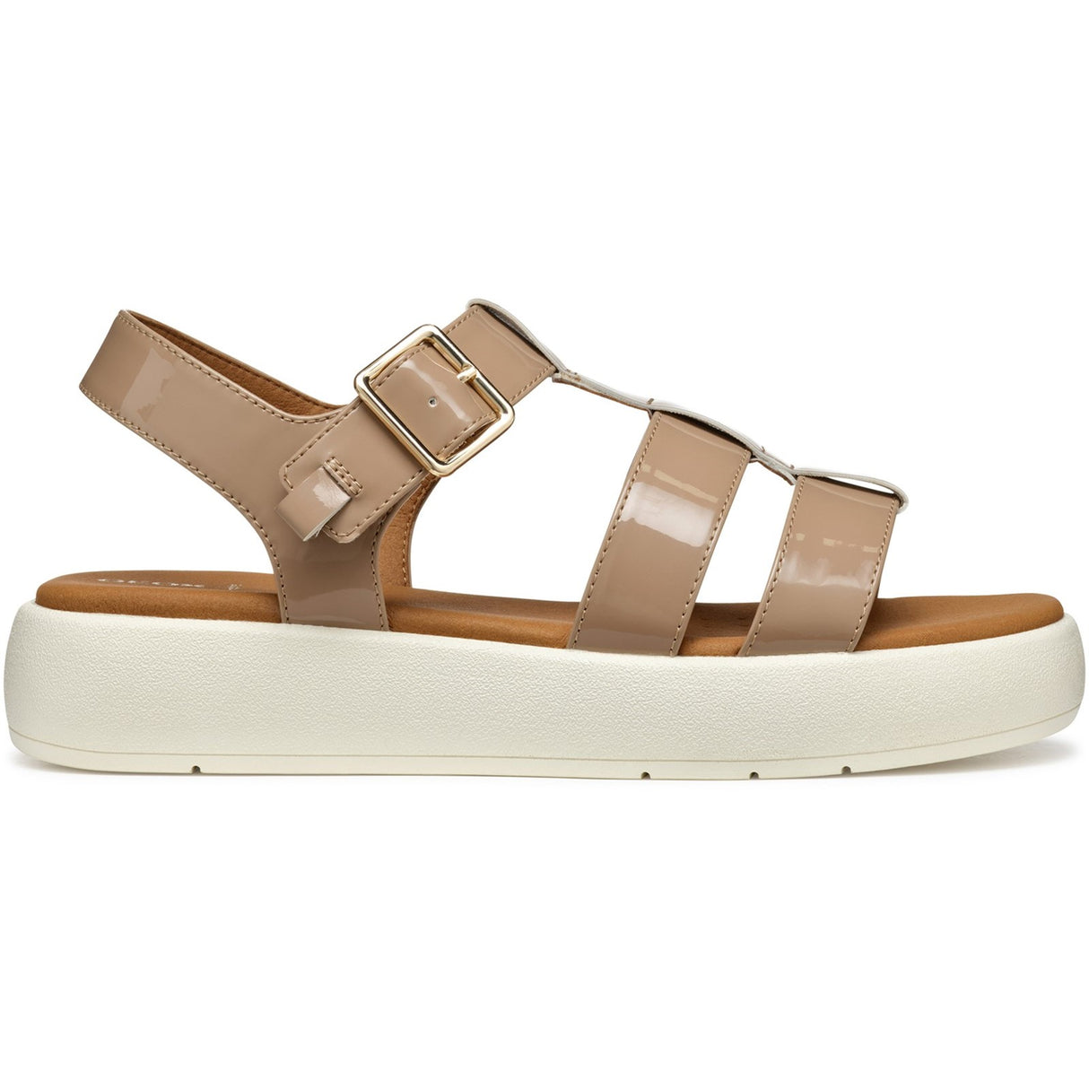 Geox Womens D CAMALEI SANDALS Caramel