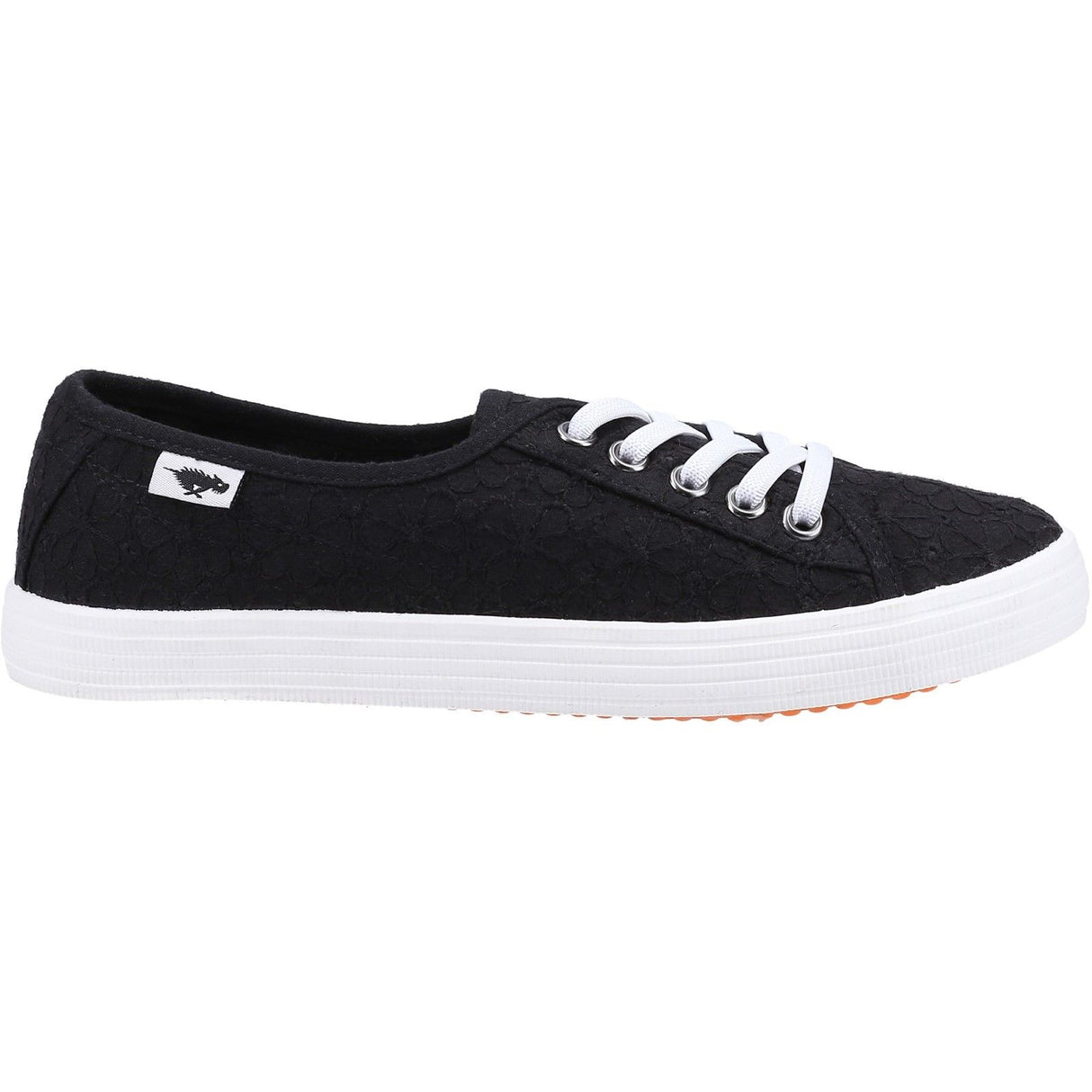 Rocket Dog Womens Chow Chow Elsie Eyelet Casual Shoe Black