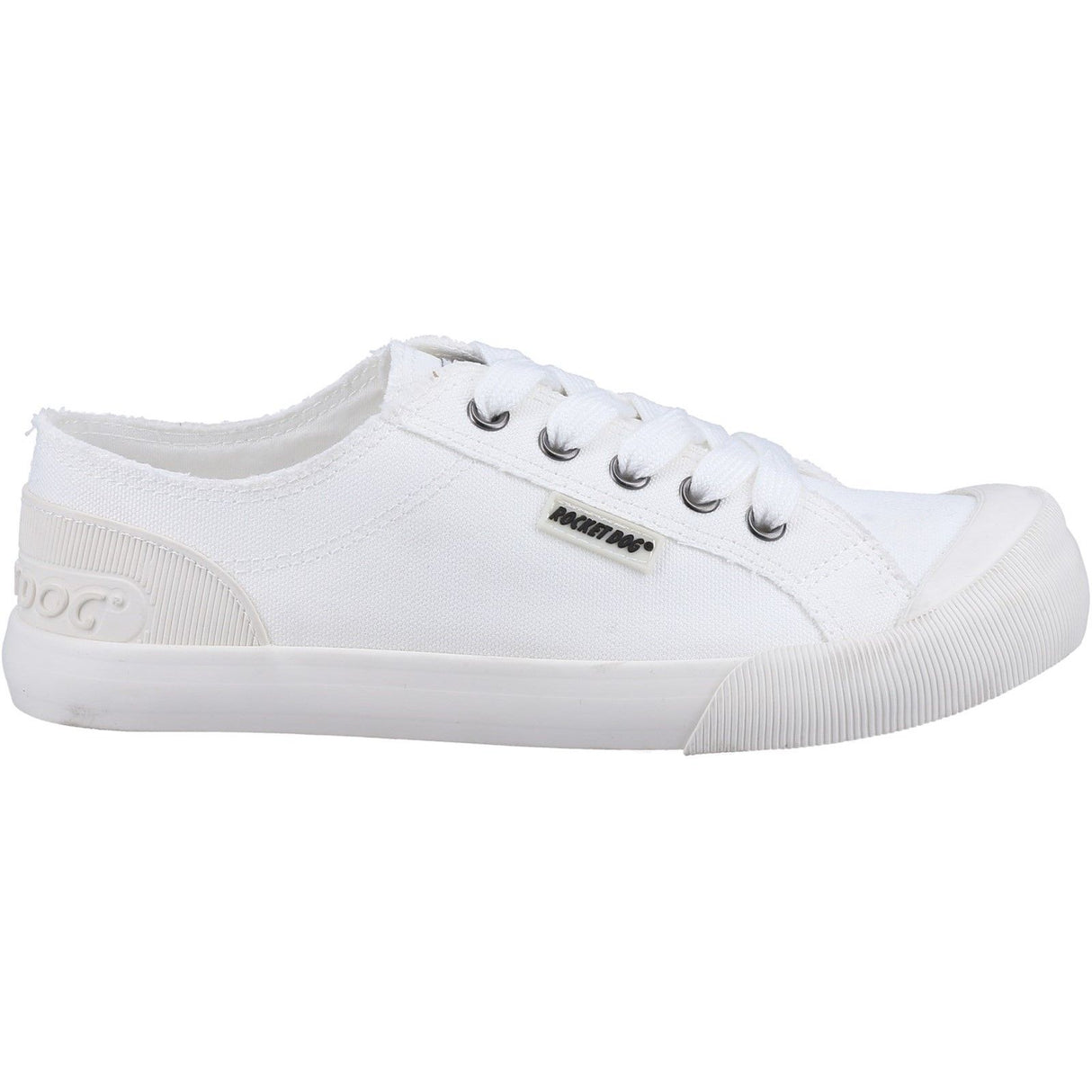 Rocket Dog Womens Jazzin 12A Canvas Shoes White