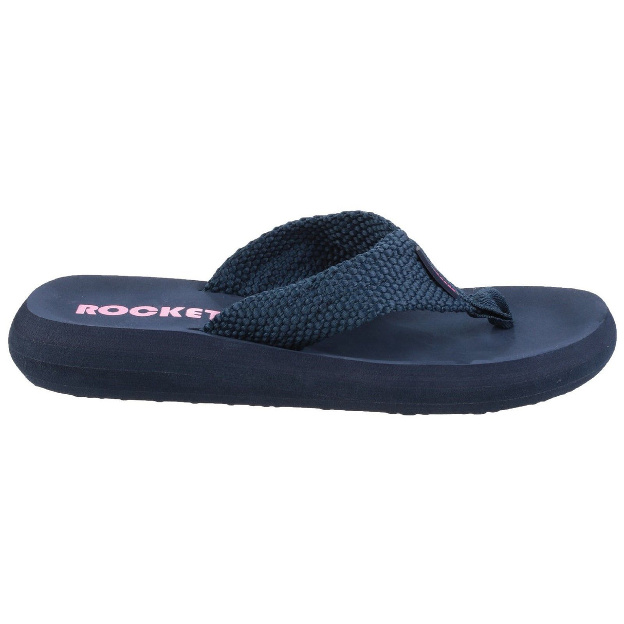 Rocket Dog Womens Sunset Webbing Flip Flop Navy
