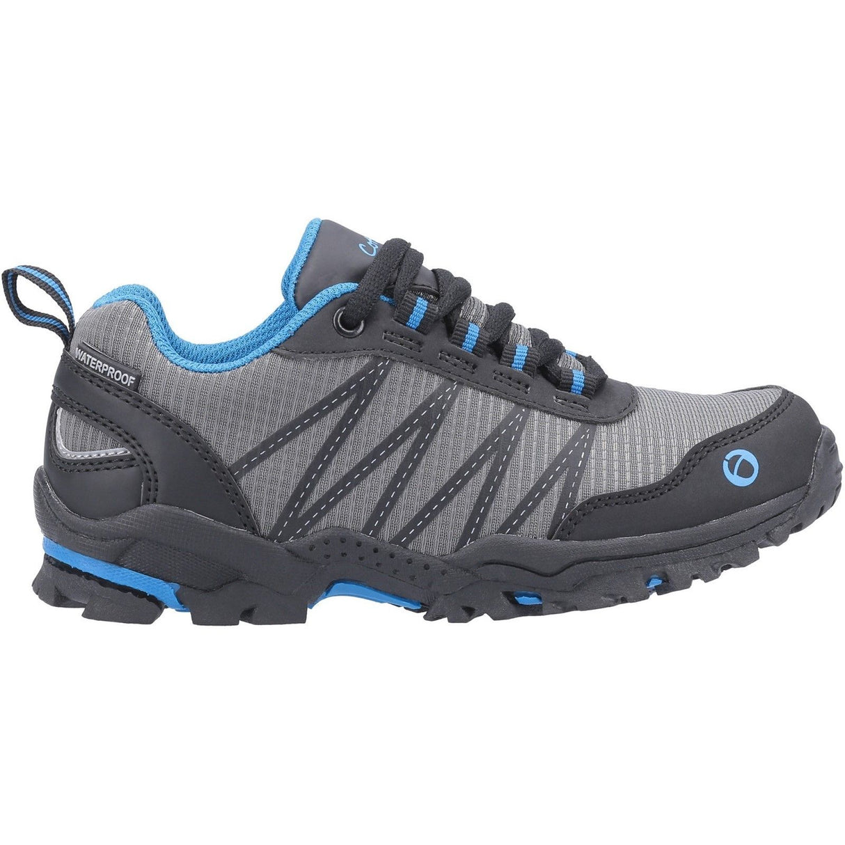 Cotswold Kids Littledean Hiking Waterproof Boot Blue