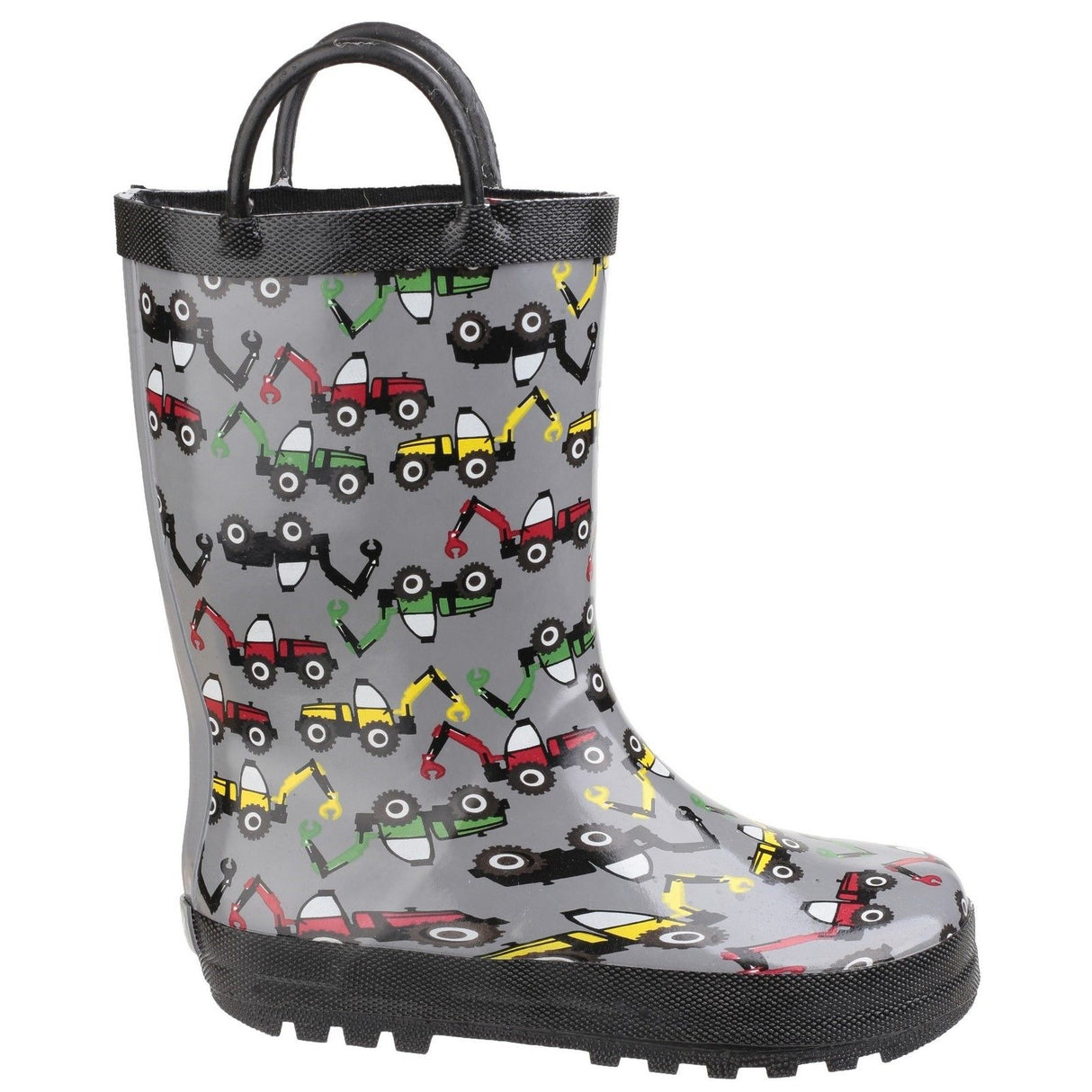 Cotswold Junior Kids Puddle Waterproof Pull On Boot Digger