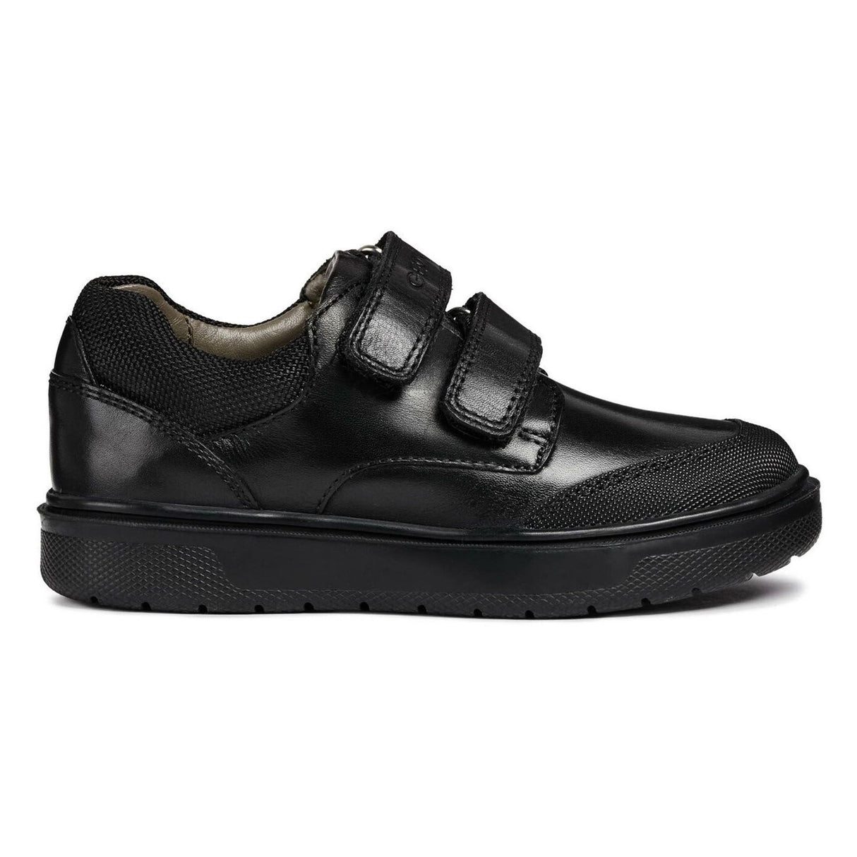 Geox Boys J Riddock B. F Touch Fastening Shoe Black