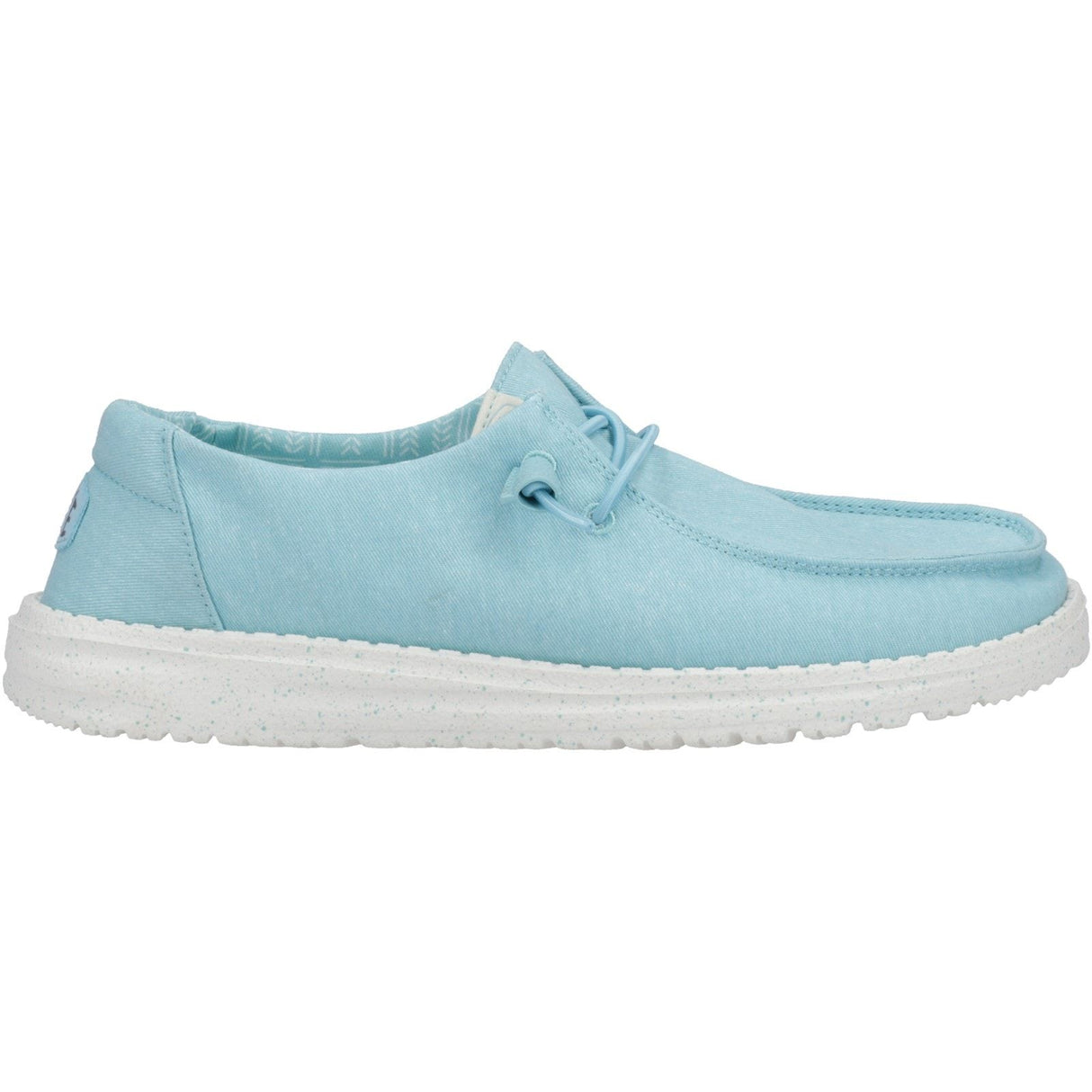 HEYDUDE Womens Wendy Canvas Shoe Turquoise