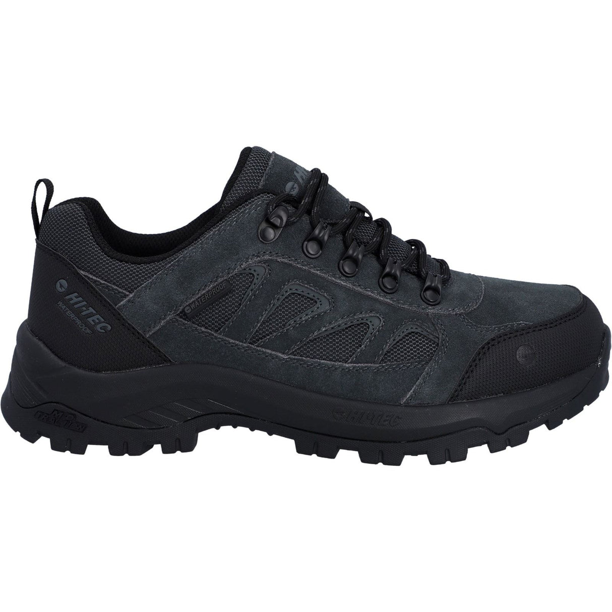 Hi-Tec Mens Bandera Expedition Low Hiker Charcoal/Black