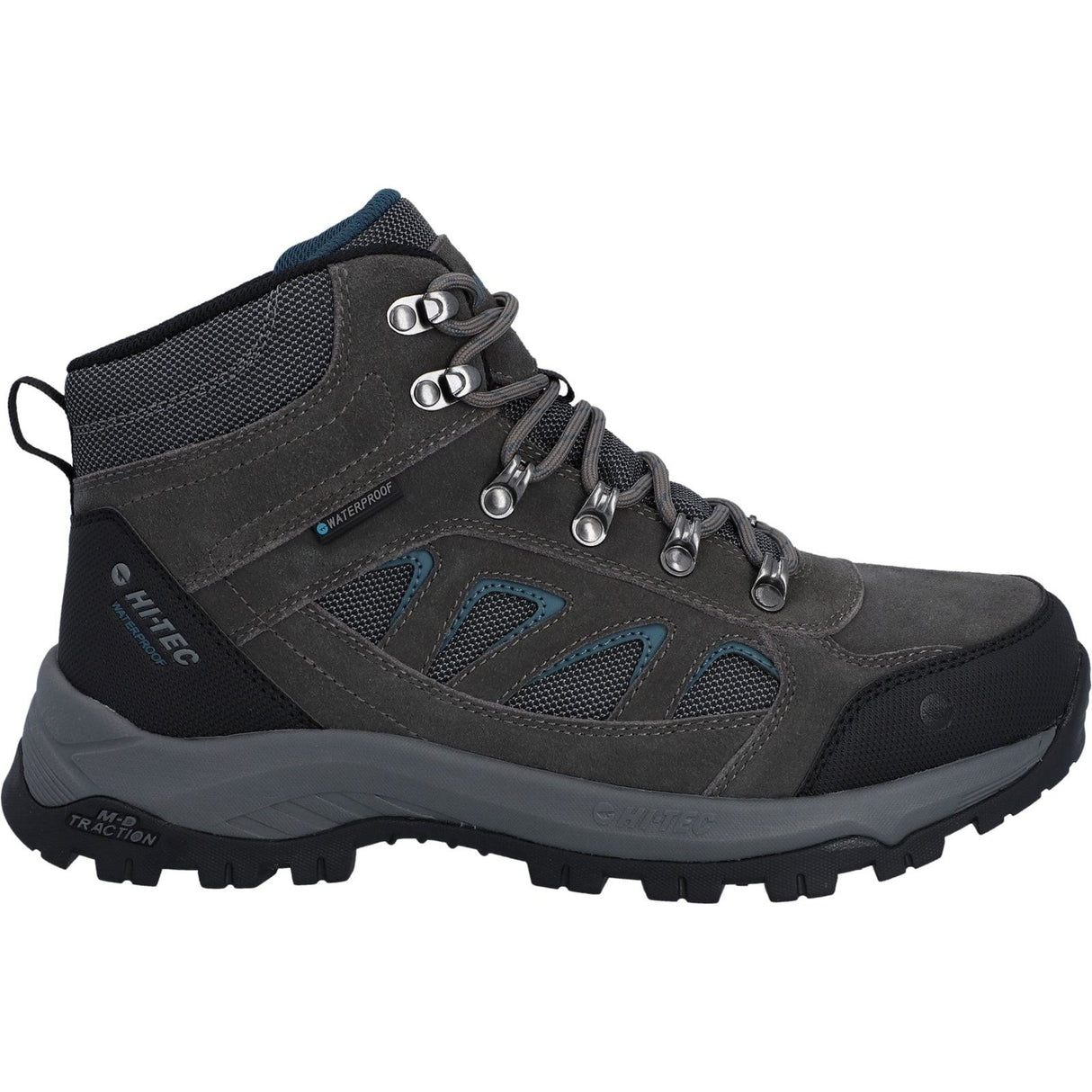 Hi-Tec Mens Bandera Expedition Hiker Dark Gull Grey/Harbour Mist